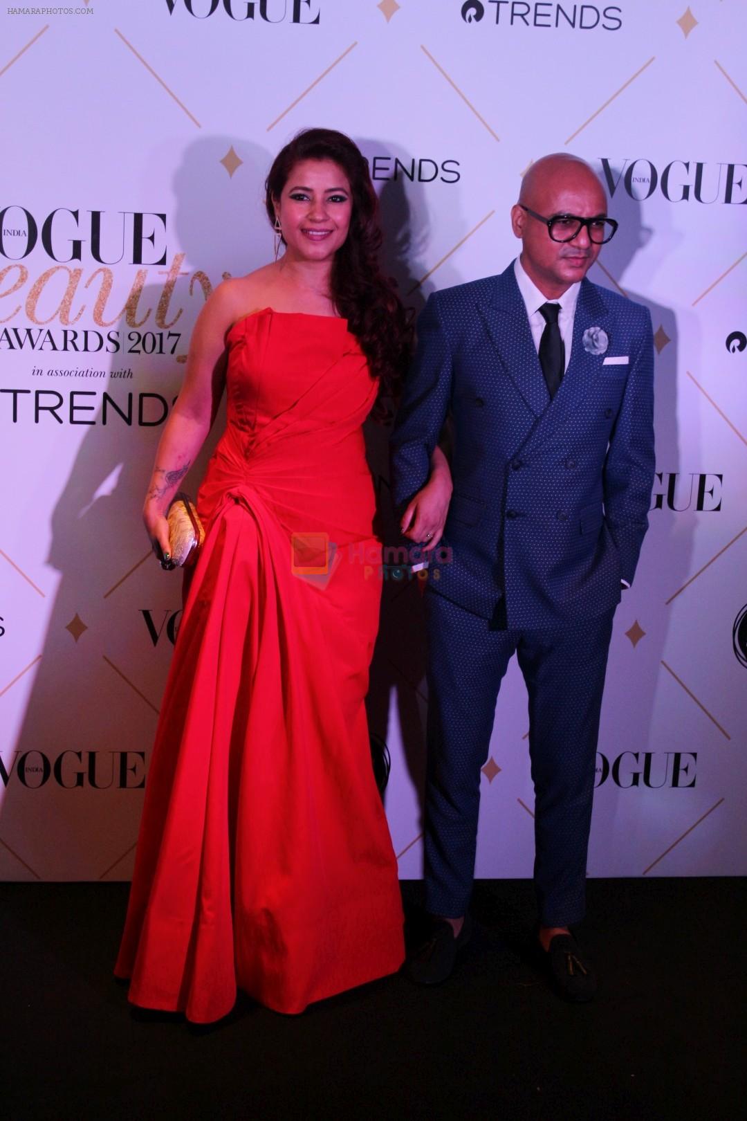 Hakim Aalim at The Red Carpet Of Vogue Beauty Awards 2017 on 2nd Aug 2017