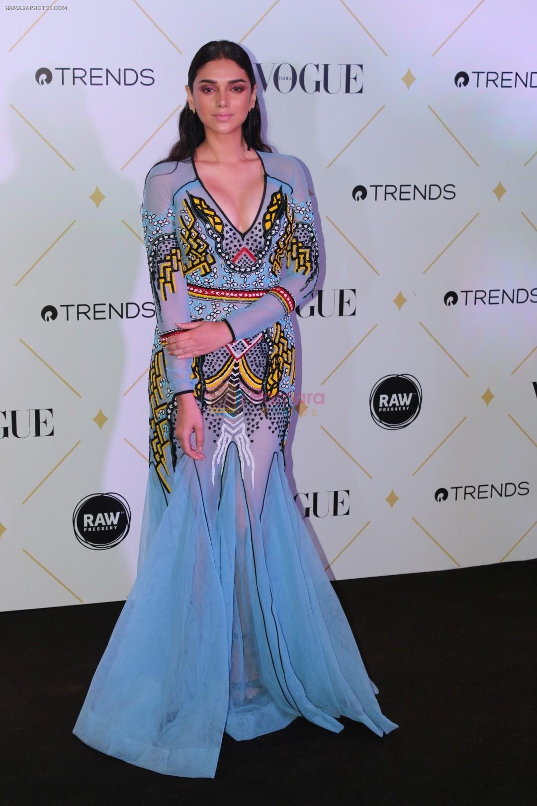 Aditi Rao Hydari at The Red Carpet Of Vogue Beauty Awards 2017 on 2nd Aug 2017