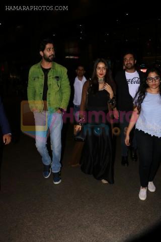 Shraddha Kapoor, Ankur Bhatia Spotted At Airport on 4th Aug 2017