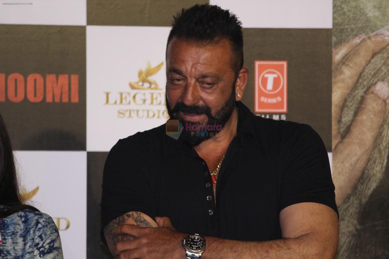 Sanjay Dutt at the Trailer Launch Of Film Bhoomi on 10th Aug 2017