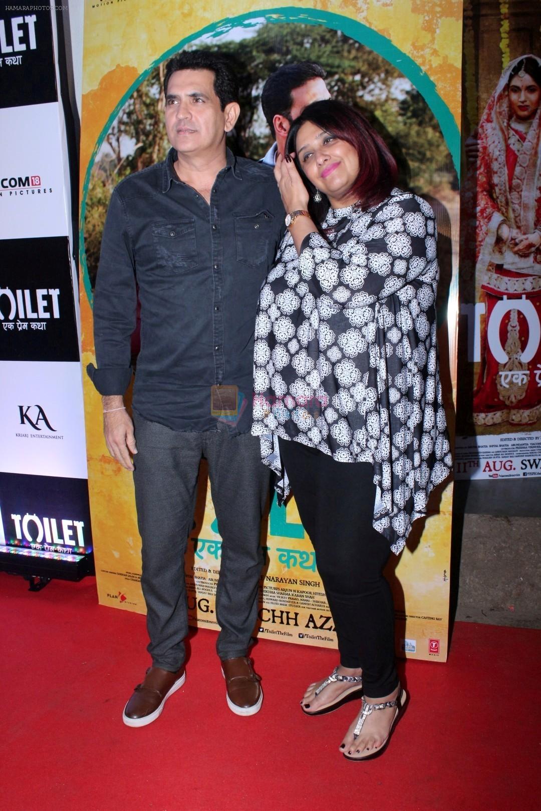 Omung Kumar at the Special Screening Of Film Toilet Ek Prem Katha on 10th Aug 2017