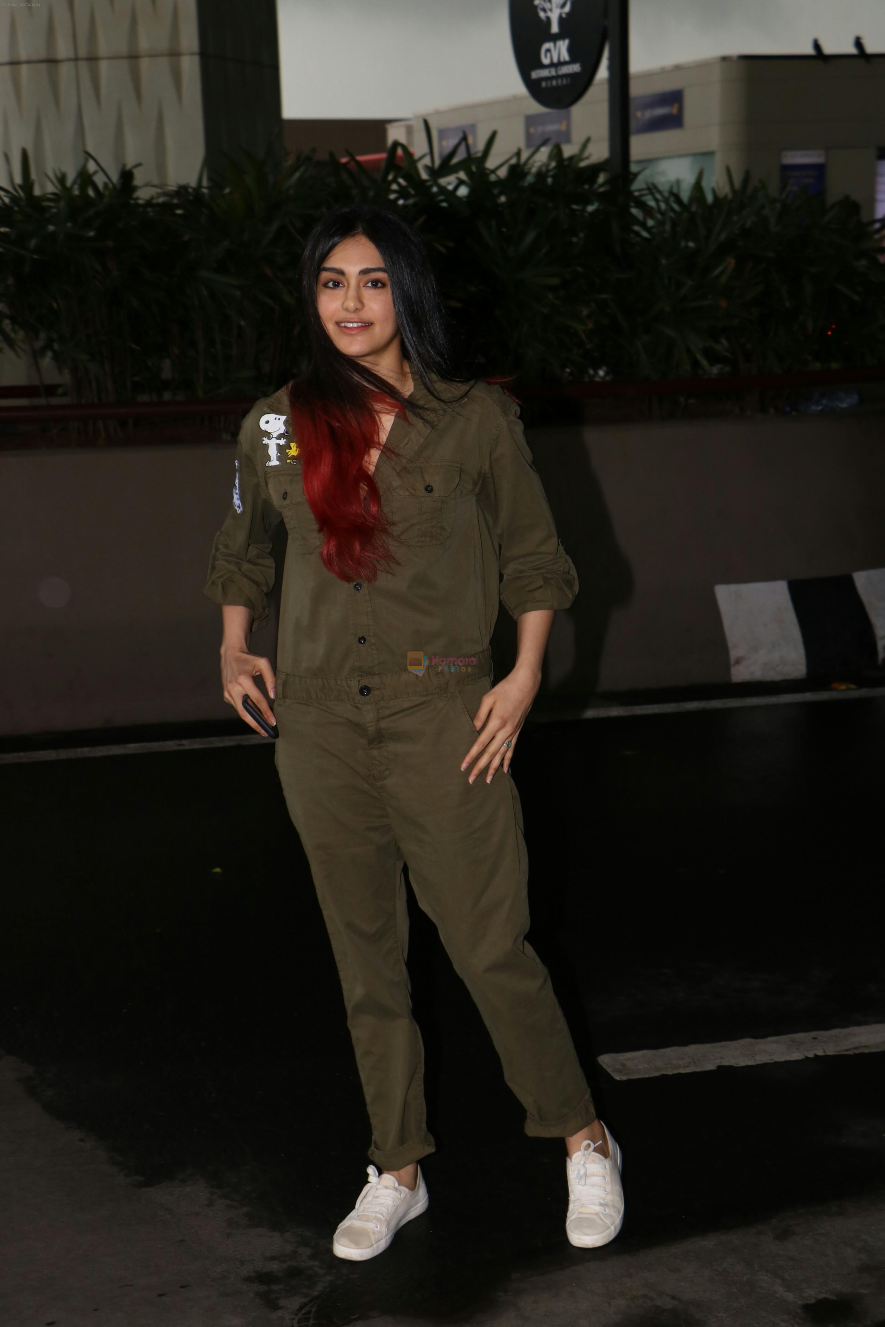 Adah Sharma Spotted At Airport on 19th Aug 2017