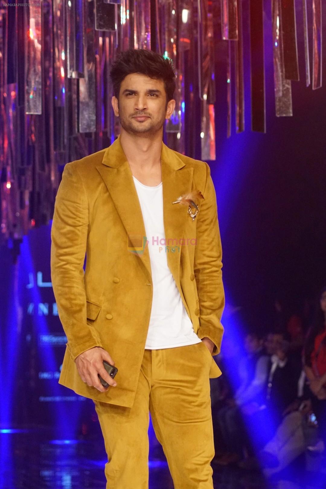 Sushant Singh Rajput as Guest For Manish Malhotra At LFW Winter Festive 2017 on 20th Aug 2017