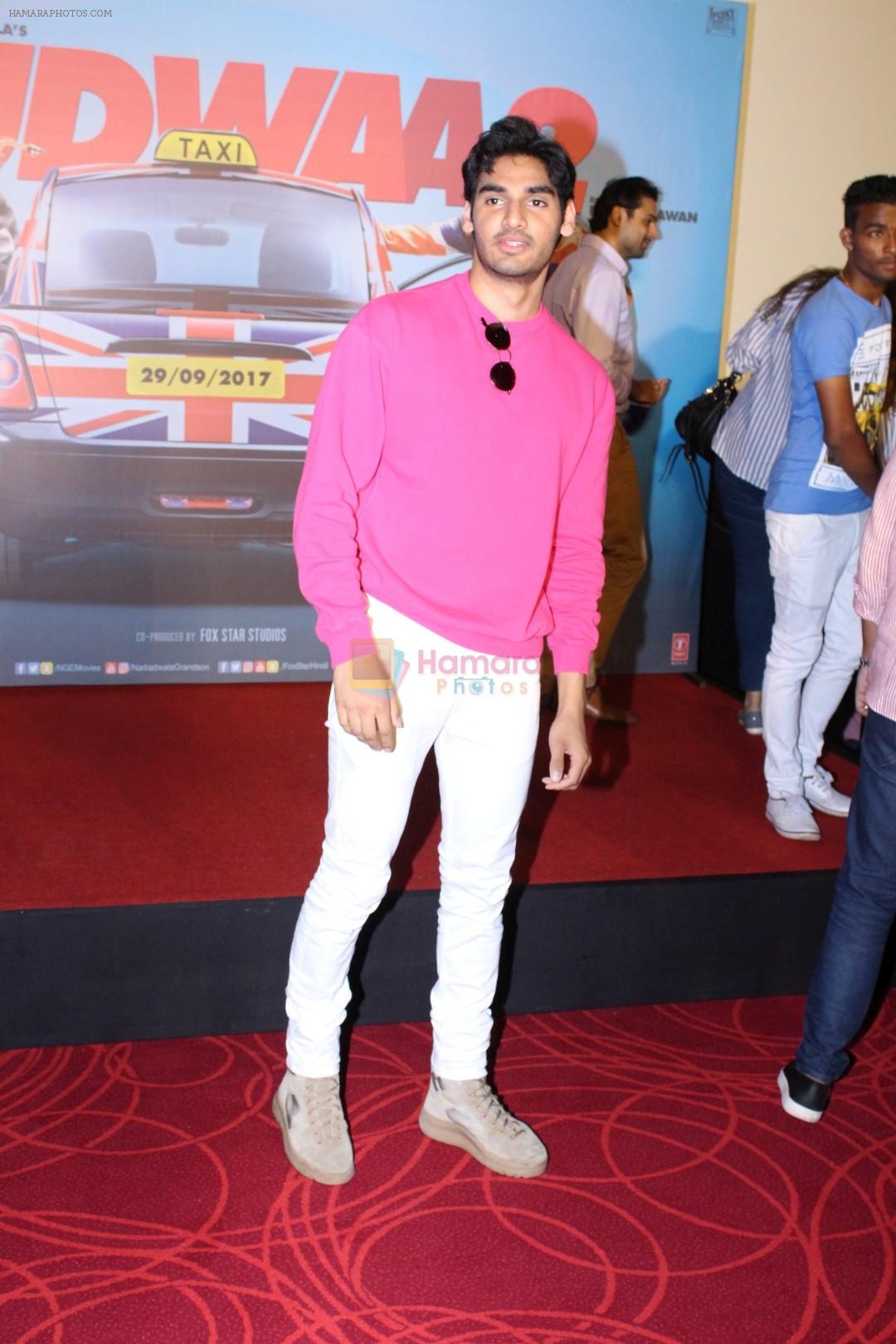 Aahan Shetty at the Trailer Launch Of Judwaa 2 on 21st Aug 2017