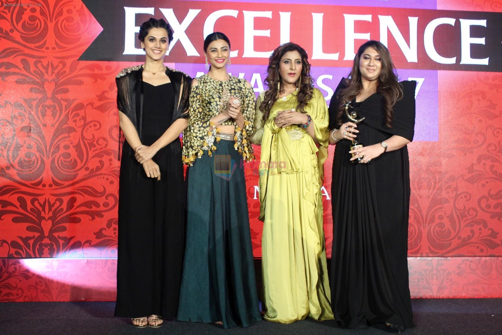 Taapsee Pannu, Daisy Shah At SAVVY Excellence Award on 21st Aug 2017