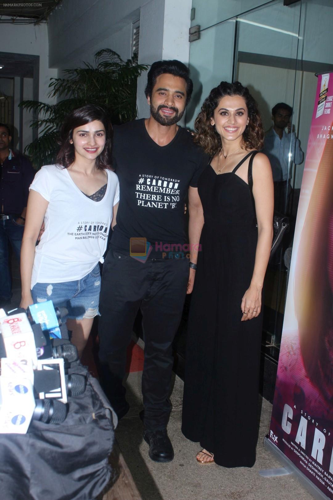 Taapsee Pannu at the Special Screening Of Film Carbon on 21st Aug 2017