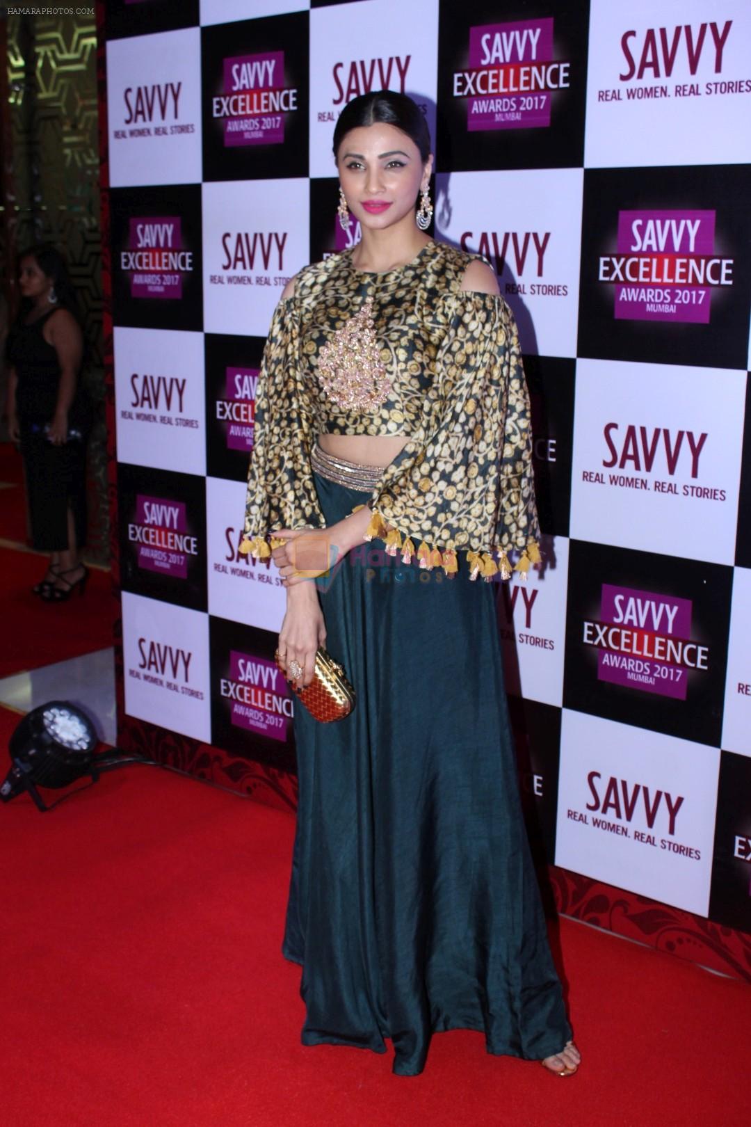 Daisy Shah At SAVVY Excellence Award on 21st Aug 2017