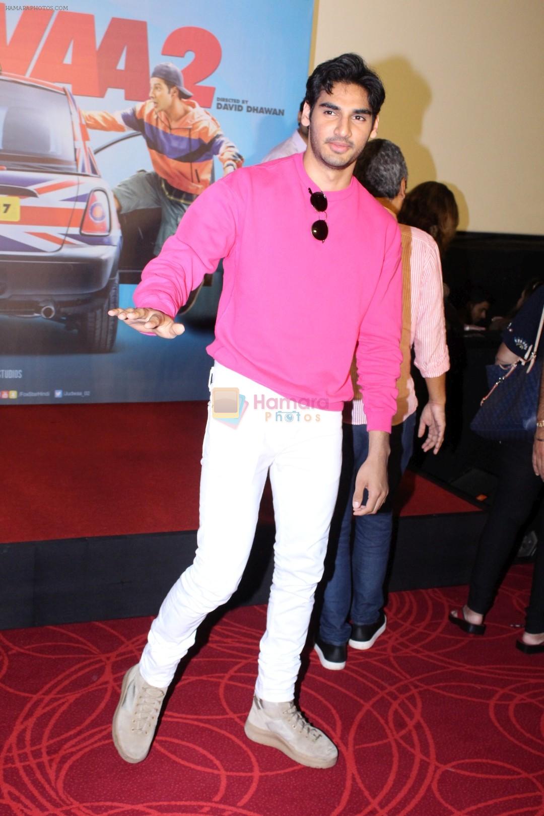 Aahan Shetty at the Trailer Launch Of Judwaa 2 on 21st Aug 2017