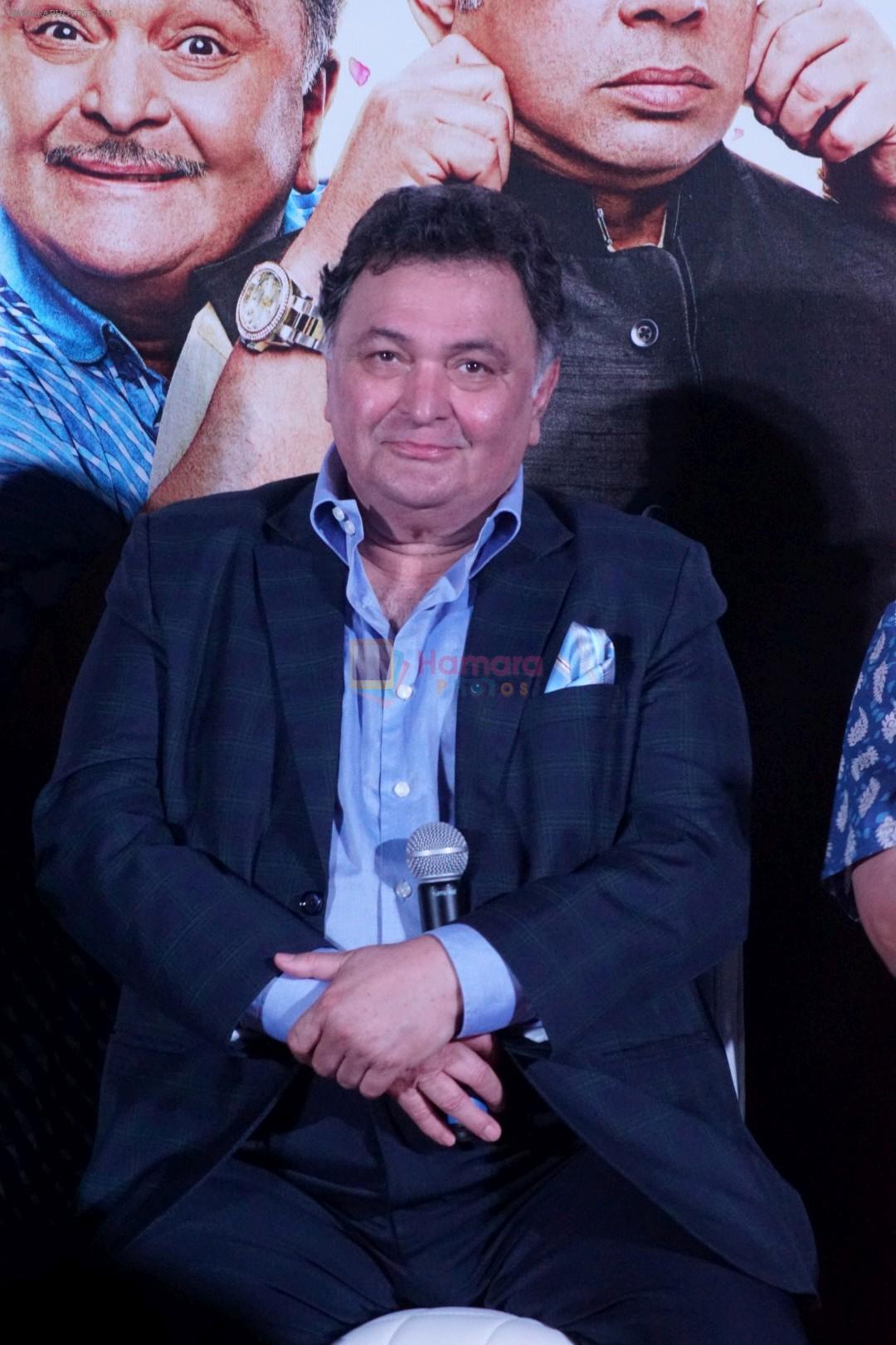 Rishi Kapoor at the Trailer Launch Of Film Patel Ki Punjabi Shaadi on 22nd Aug 2017