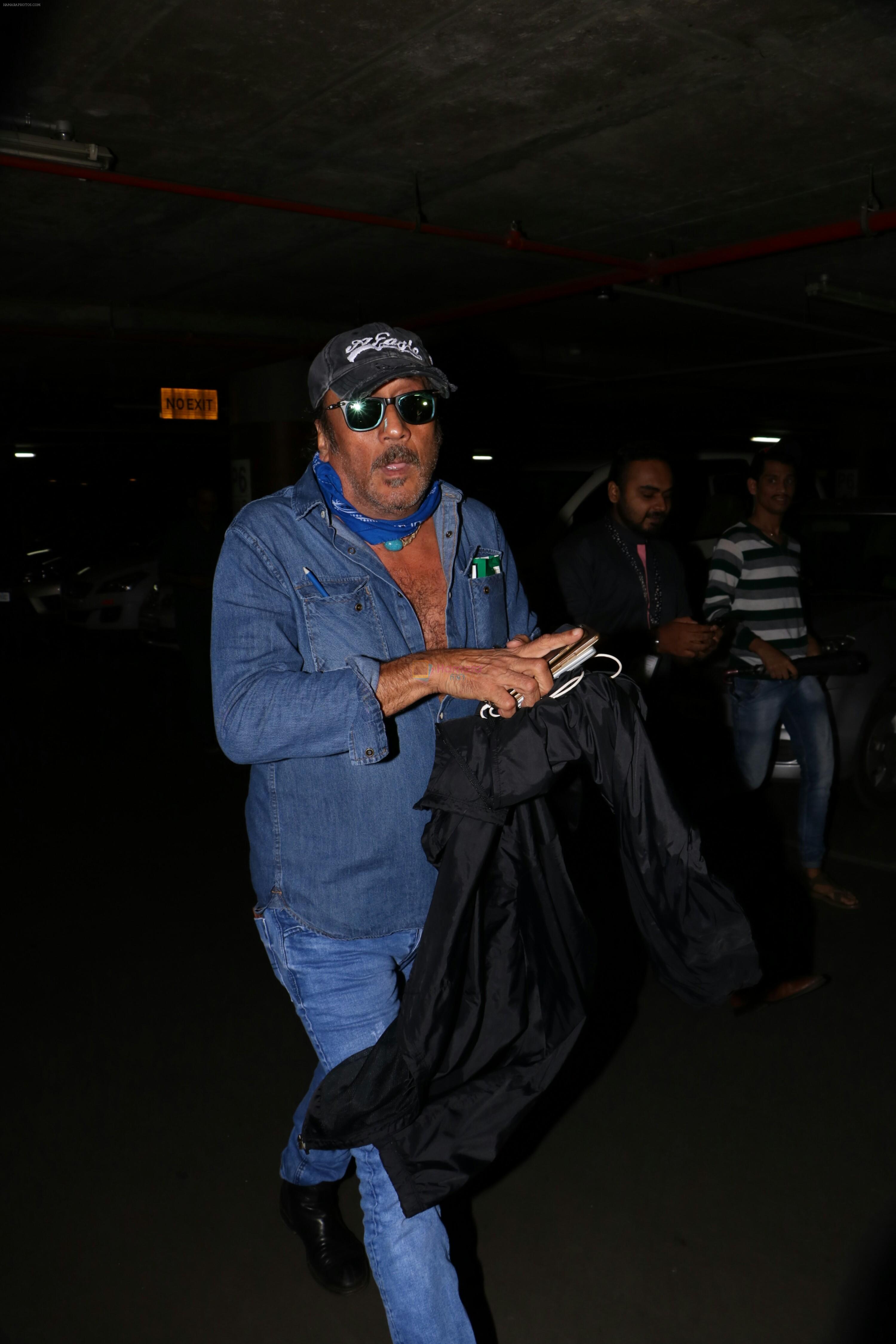 Jackie Shroff Spotted At Airport on 23rd Aug 2017