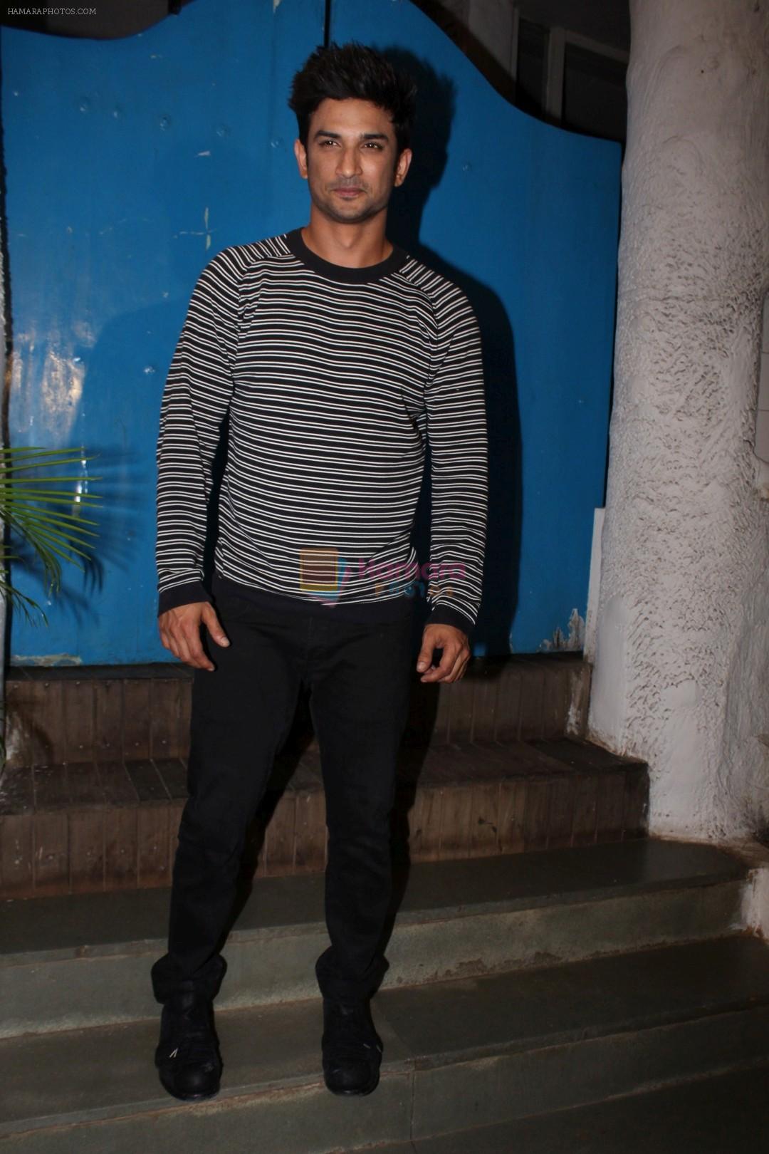 Sushant Singh Rajput with Kedarnath team meets for dinner in Olive on 23rd Aug 2017