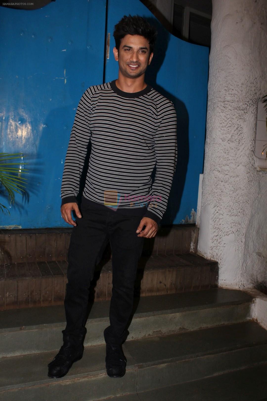 Sushant Singh Rajput with Kedarnath team meets for dinner in Olive on 23rd Aug 2017
