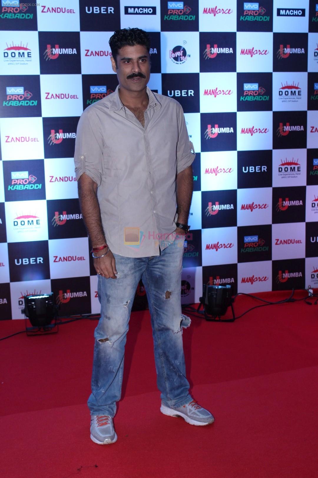 Sikandar Kher at the Red Carpet Of Opening Day Of PRO KABADDI Match In Mumbai on 25th Aug 2017