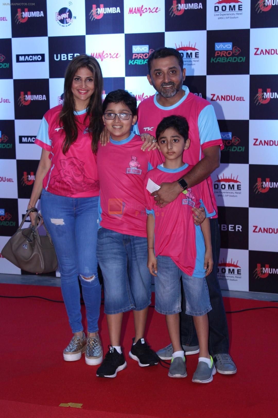 at the Red Carpet Of Opening Day Of PRO KABADDI Match In Mumbai on 25th Aug 2017