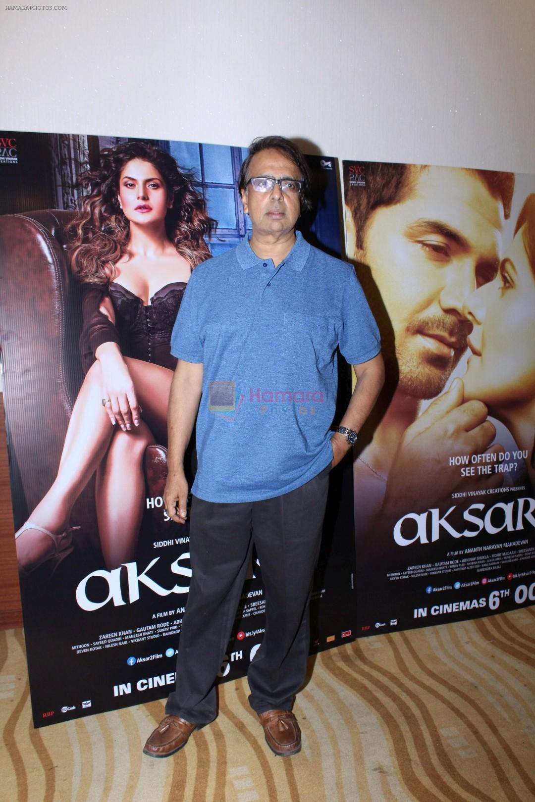 Anant Mahadevan at The Trailer Launch Of Aksar 2 on 28th Aug 2017