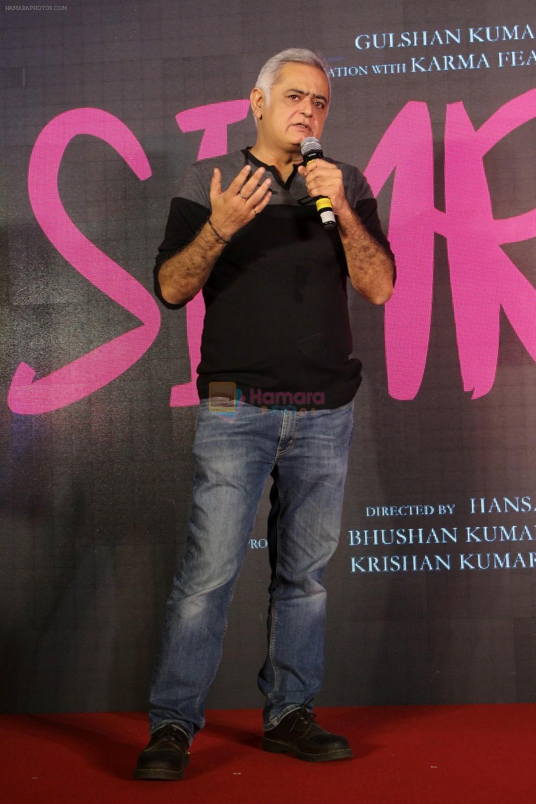 Hansal Mehta at the song launch of her film Simran on 2nd Sept 2017