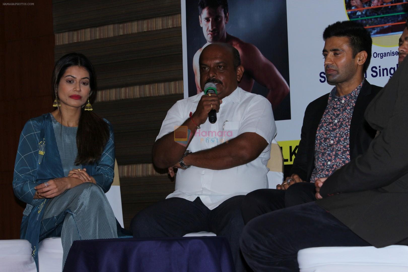 Sangram Singh at the press conference To Make Biopic On Legendary K D Jadhav on 1st Sept 2017