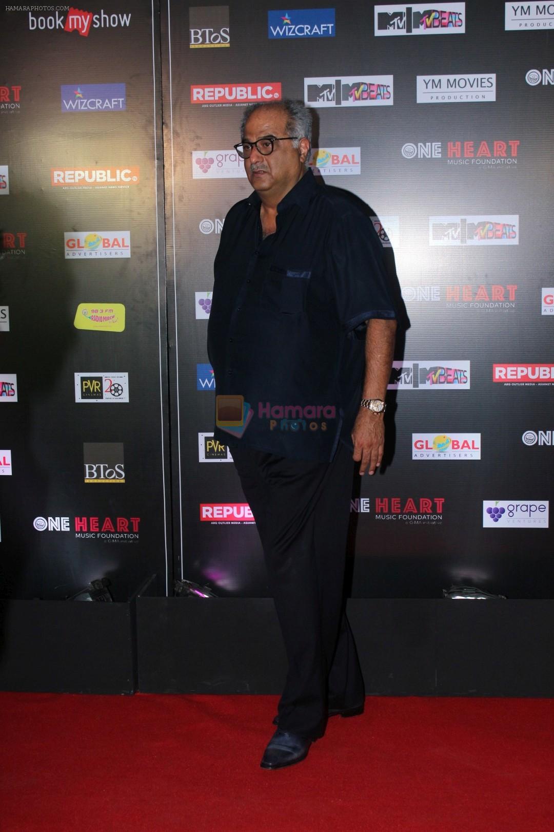 Boney Kapoor at the Premiere Of Music Maestro A.R. Rahman One Heart - A Concert Film on 7th Sept 2017