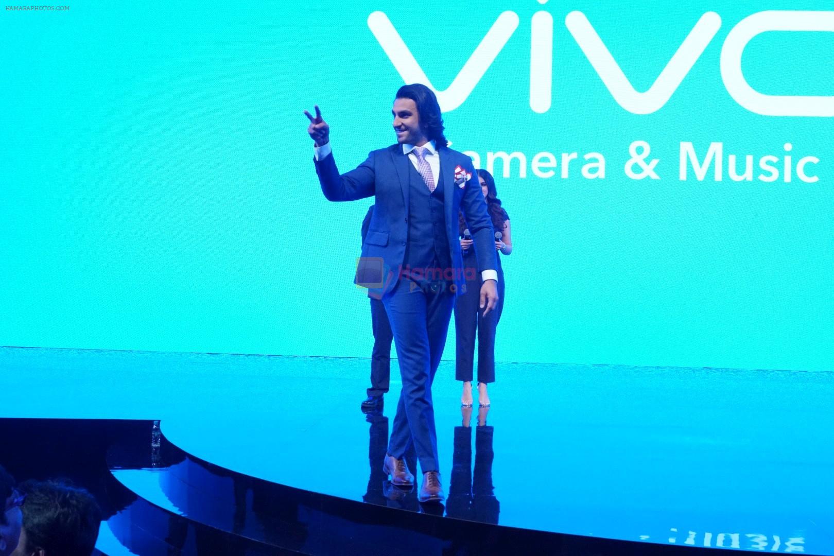 Ranveer Singh at the Launch Of Vivo V7+ Flagship Device on 7th Sept 2017