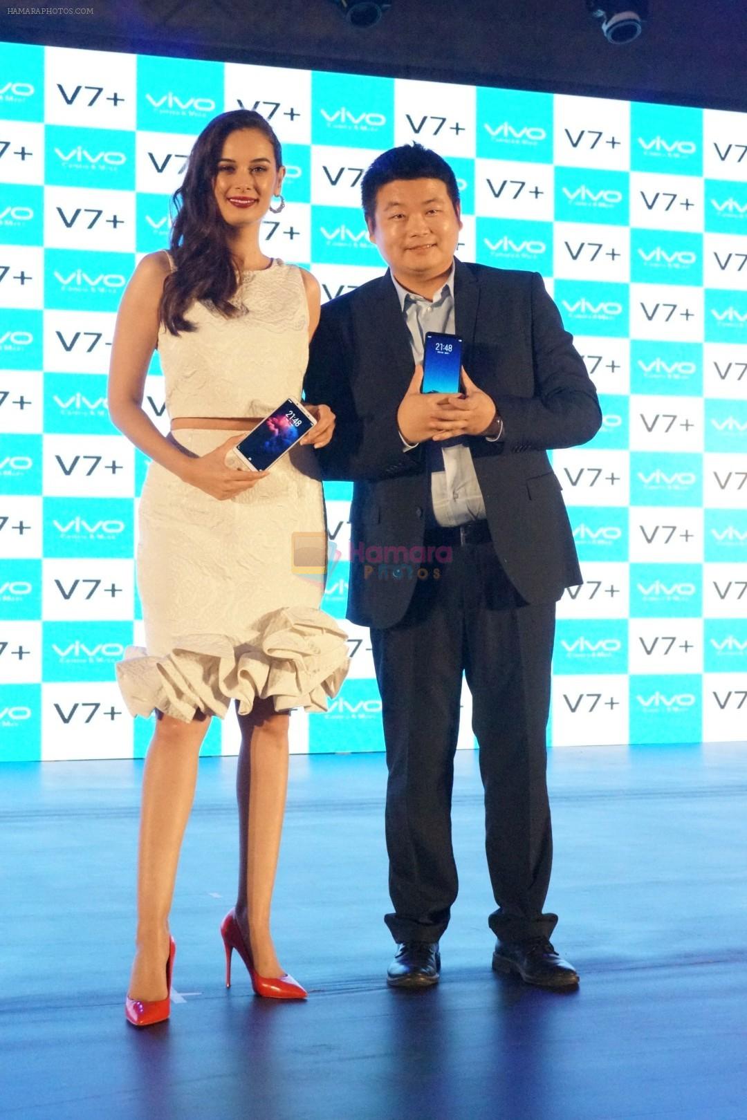 Evelyn Sharma at the Launch Of Vivo V7 Plus on 11th Sept 2017