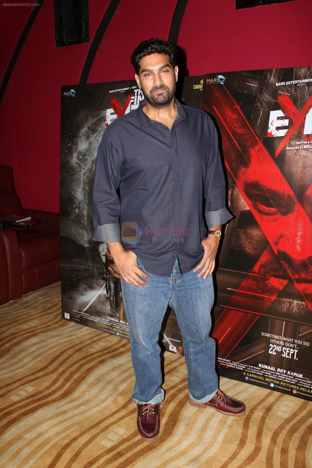 Kunal Roy Kapoor at the press conference Of Film The Final Exit on 12th Sept 2017