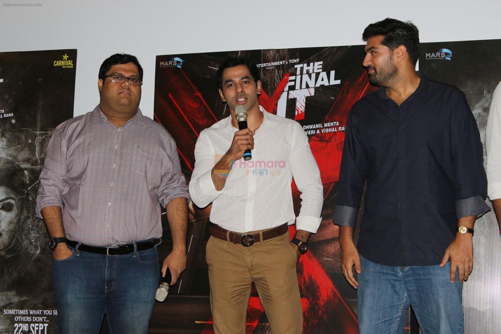 Kunal Roy Kapoor at the press conference Of Film The Final Exit on 12th Sept 2017