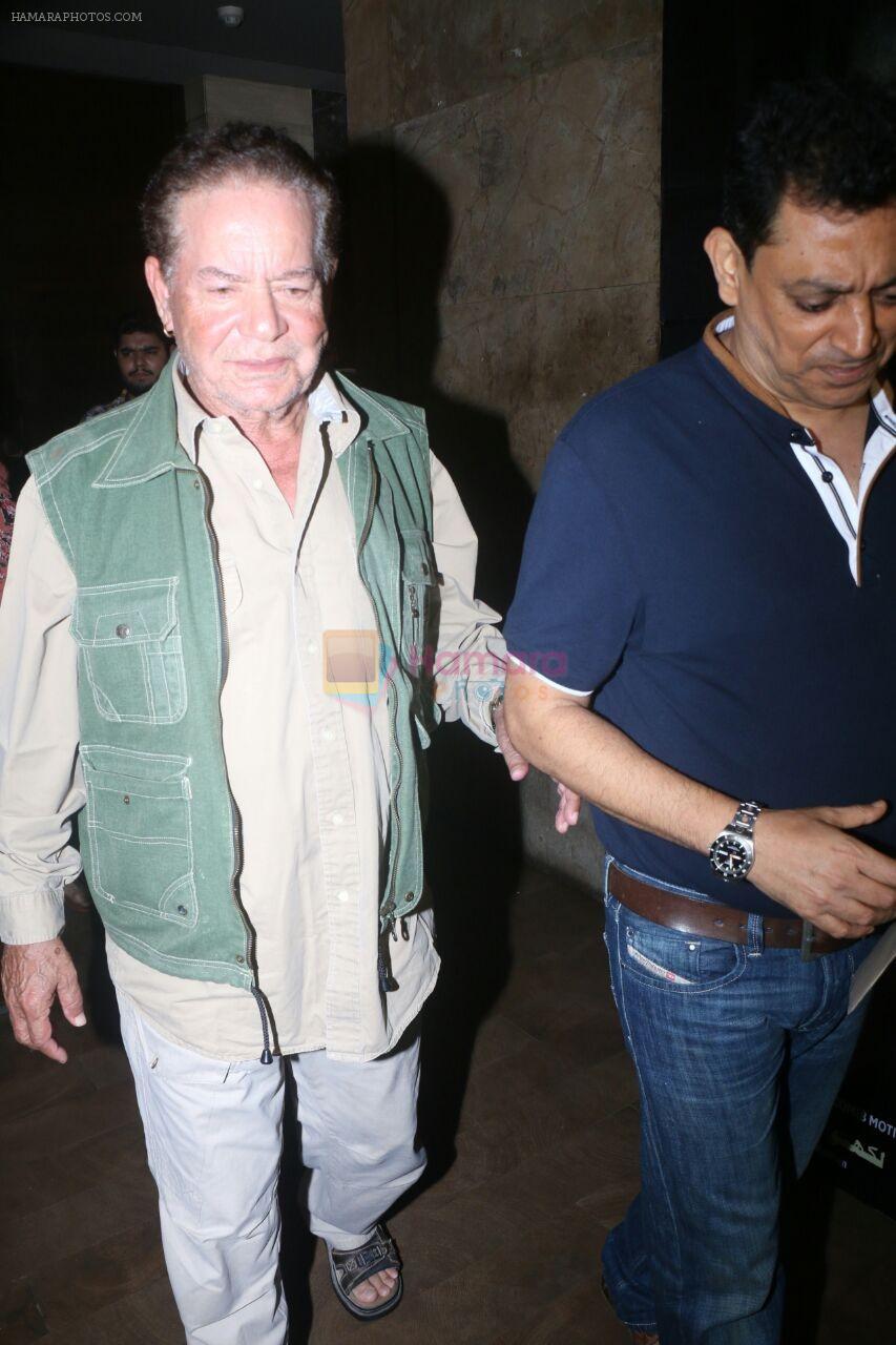 Salim Khan at the Special Screening Of Film Lucknow Central on 13th Sept 2017