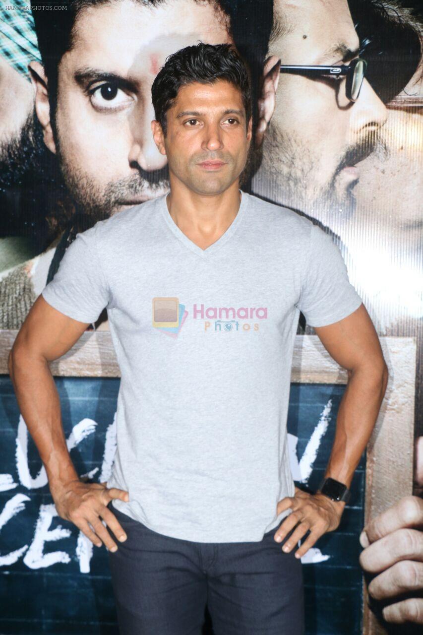 Farhan Akhtar at the Special Screening Of Film Lucknow Central on 13th Sept 2017