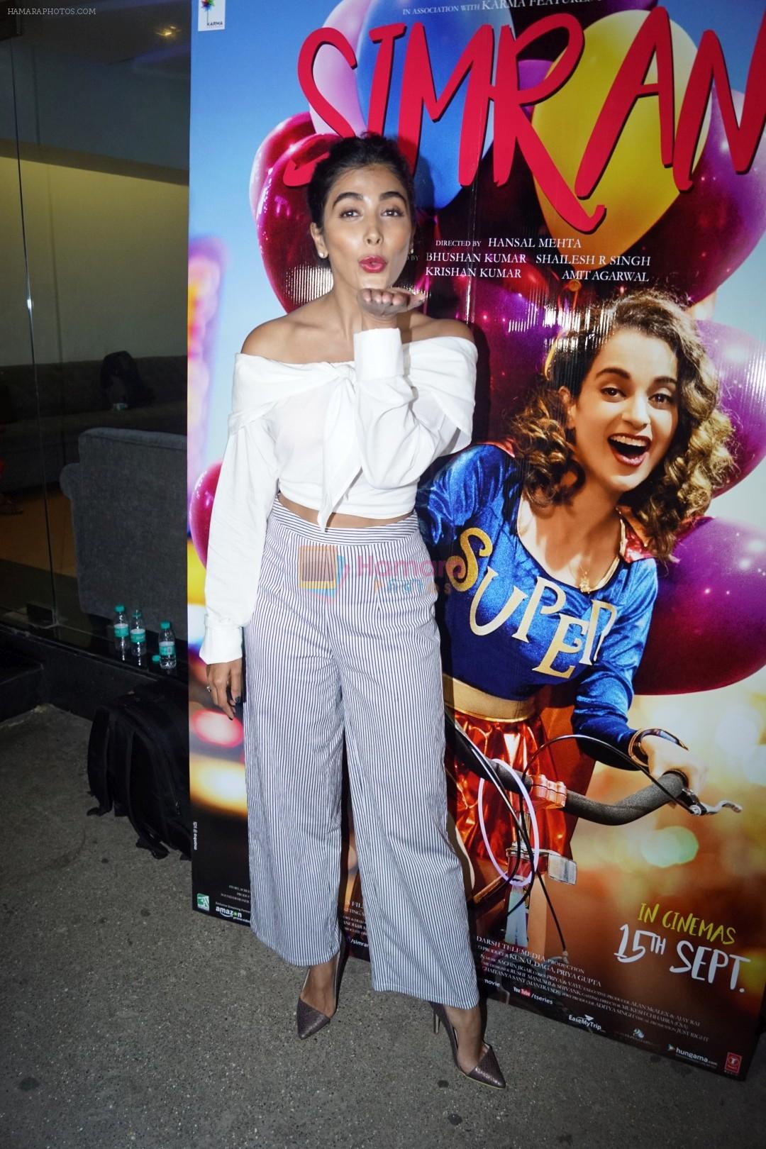 Pooja Hegde at the Special Screening of Film Simran on 14th Sept 2017