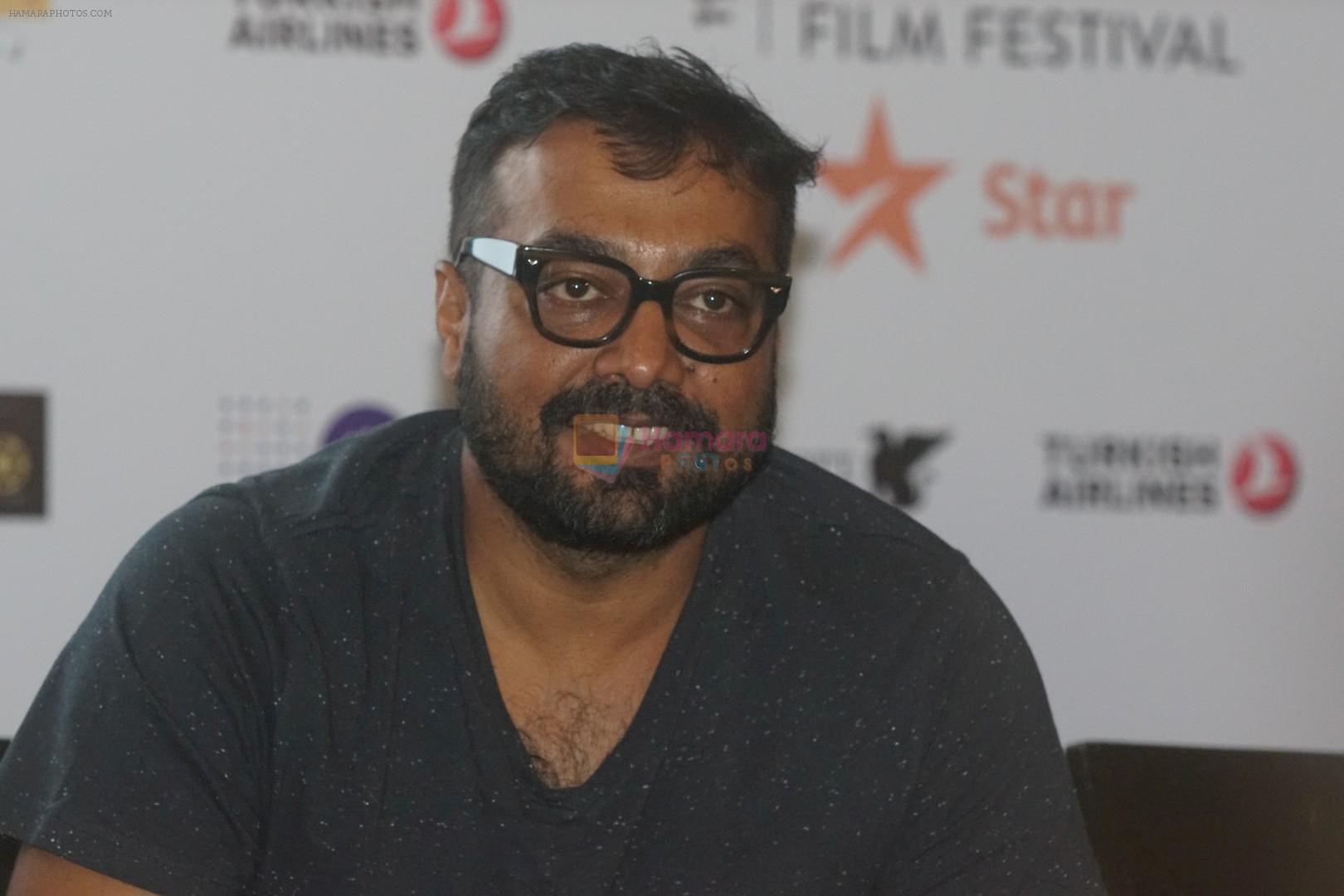 Anurag Kashyap at the press conference of Jio Mami Festival 2017 on 14th Sept 2017