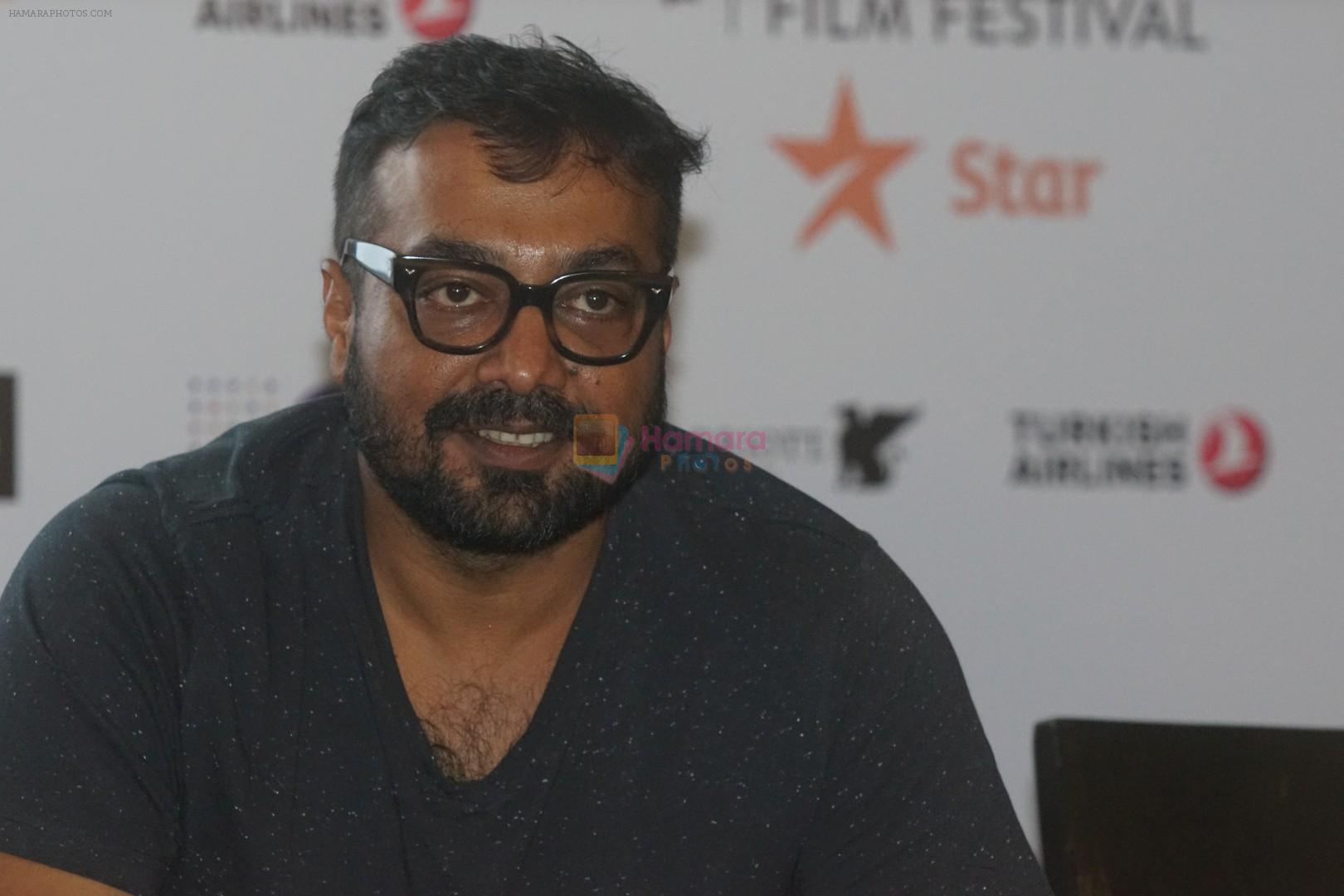 Anurag Kashyap at the press conference of Jio Mami Festival 2017 on 14th Sept 2017