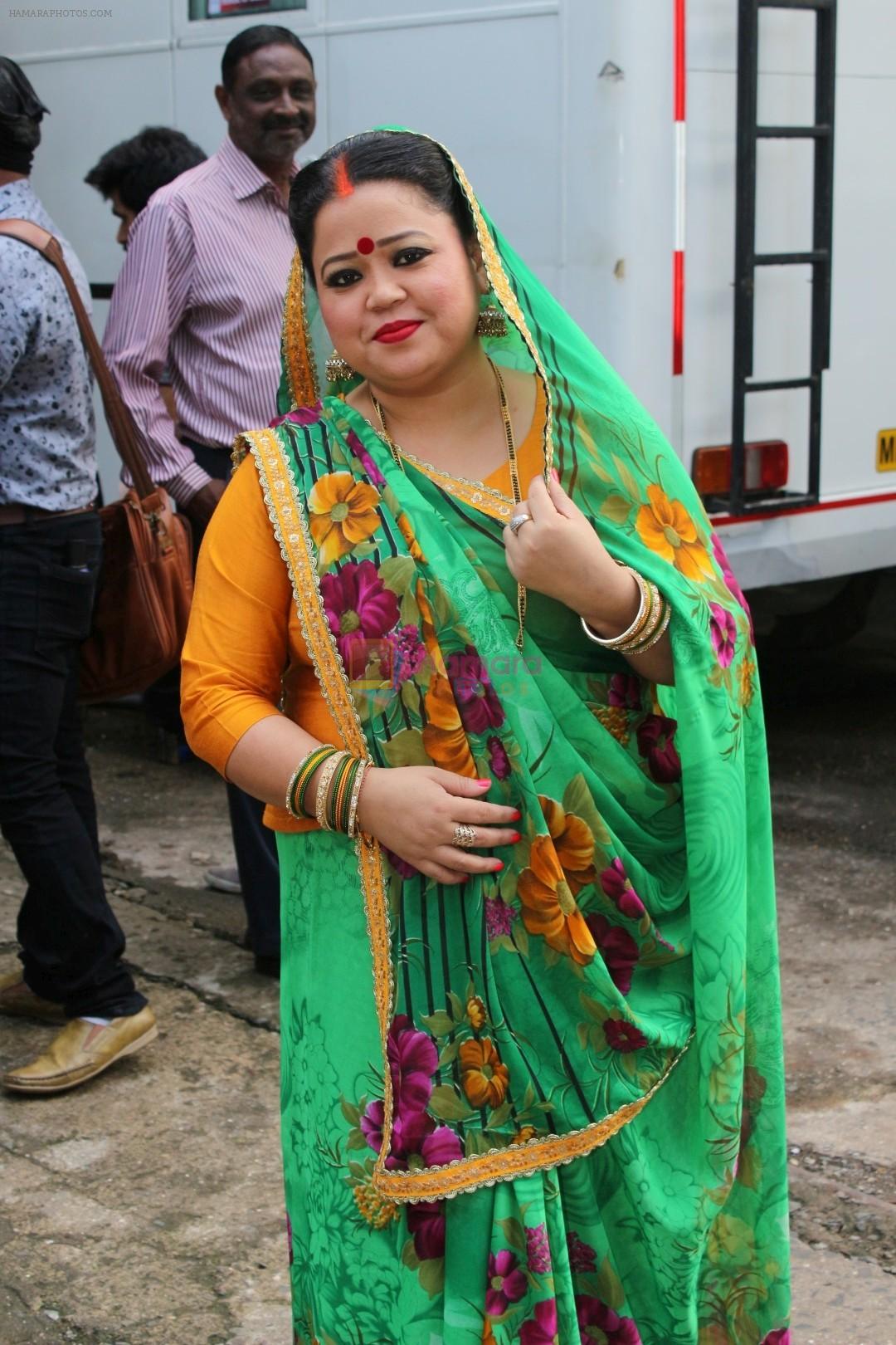 Bharti Singh on the Sets Of Comedy Show Comedy Dangal on 17th Sept 2017