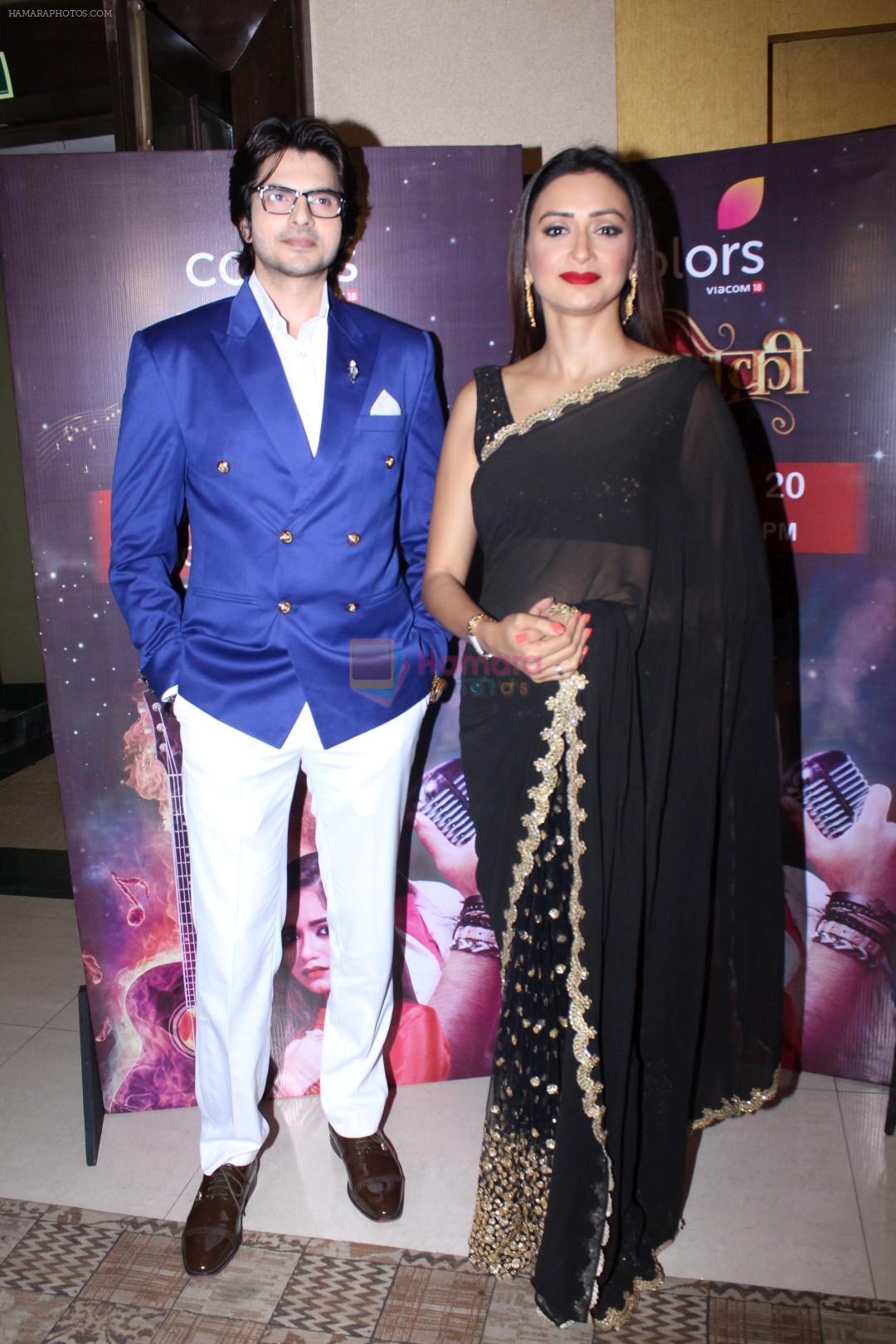 Gauri Pradhan, Rahil Azam at the Launch of colors new tv show Tu Aashiqui on 18th Sept 2017