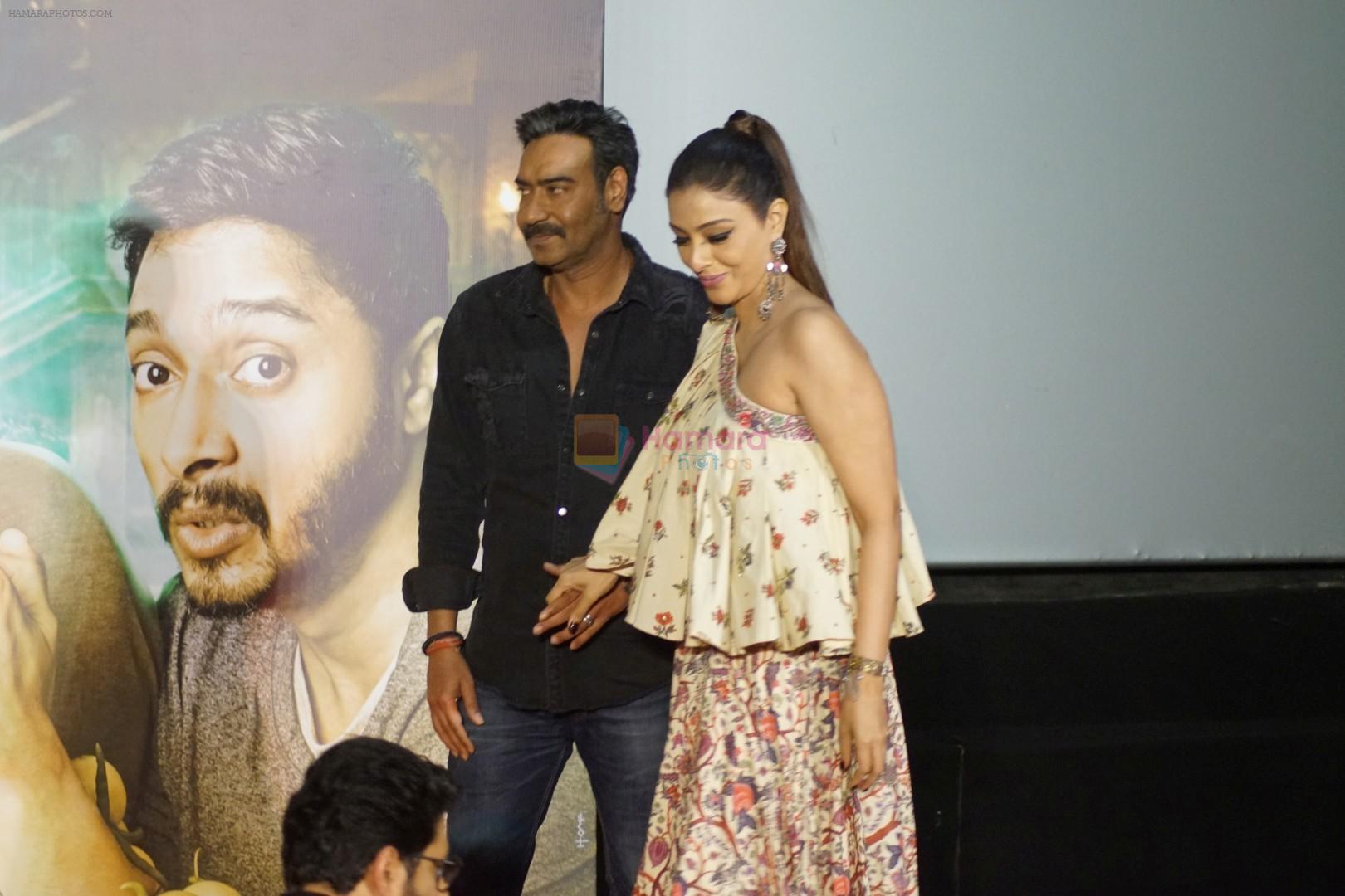 Tabu, Ajay Devgan at the Trailer Launch Of Film Golmaal Again on 22nd Sept 2017