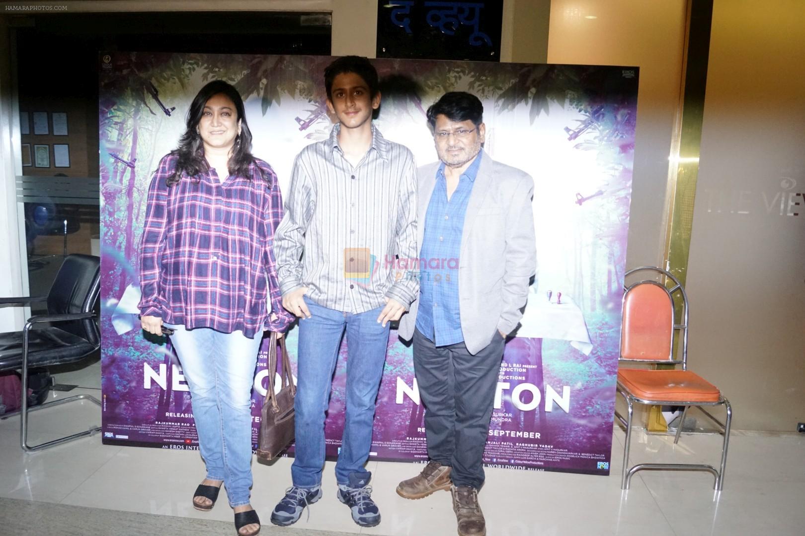 Raghubir Yadav at the Special Screening Of Film Newton At The View on 21st Sept 2017