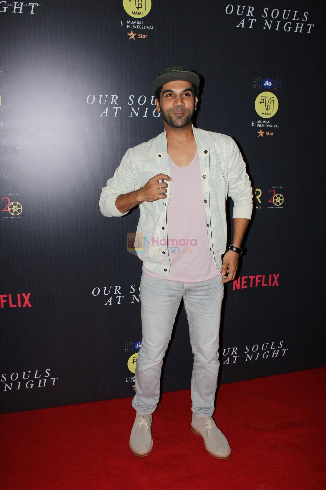 Rajkummar Rao at the Special Screening Of Film Our Souls At Night on 21st Sept 2017