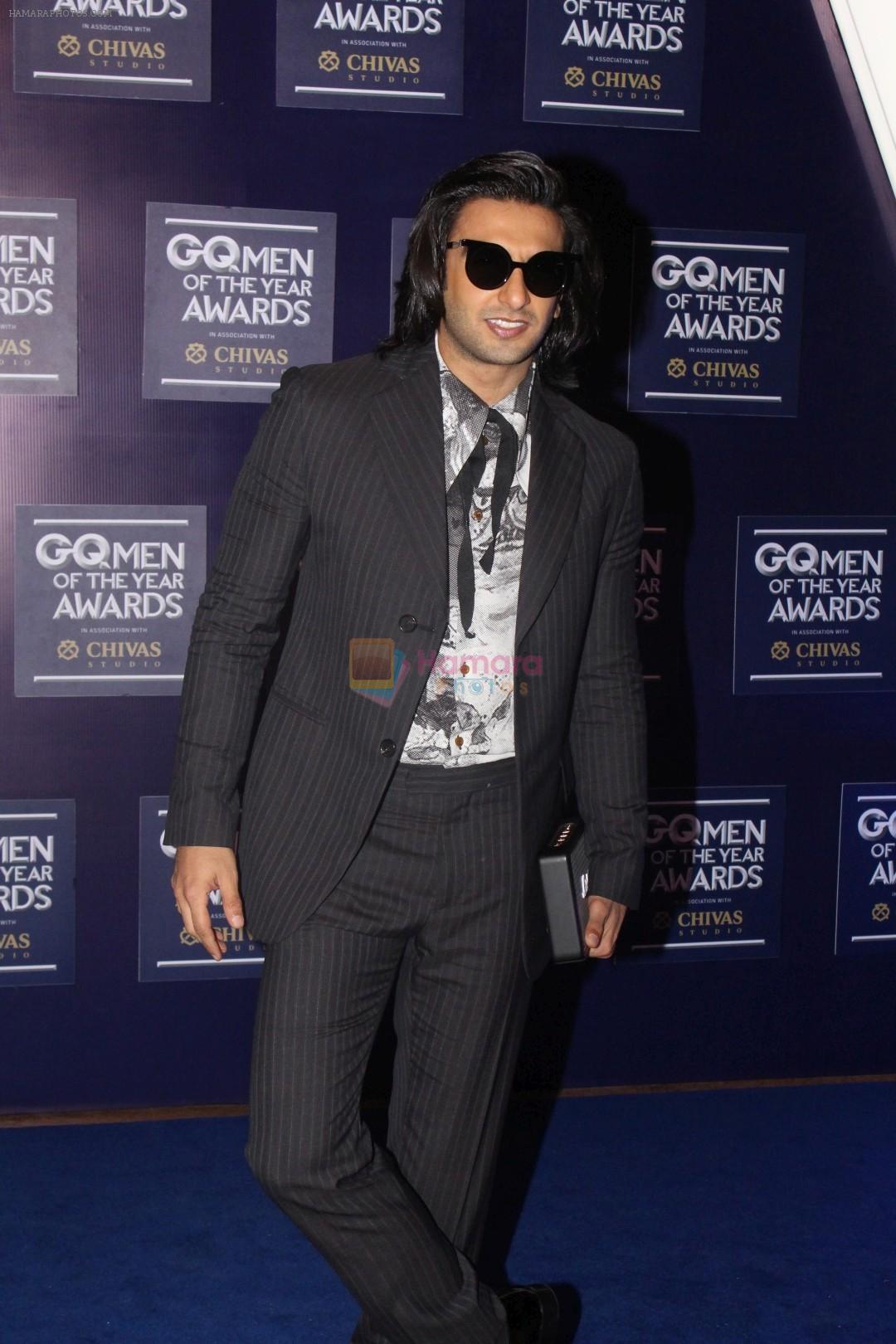 Ranveer Singh At Red Carpet Of GQ Men Of The Year Awards 2017 on 22nd Sept 2017
