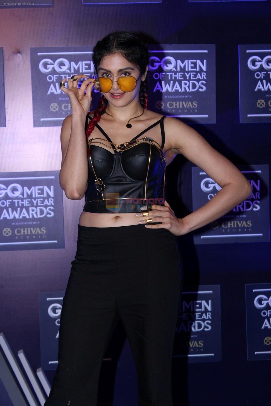 Adah Sharma At Red Carpet Of GQ Men Of The Year Awards 2017 on 22nd Sept 2017