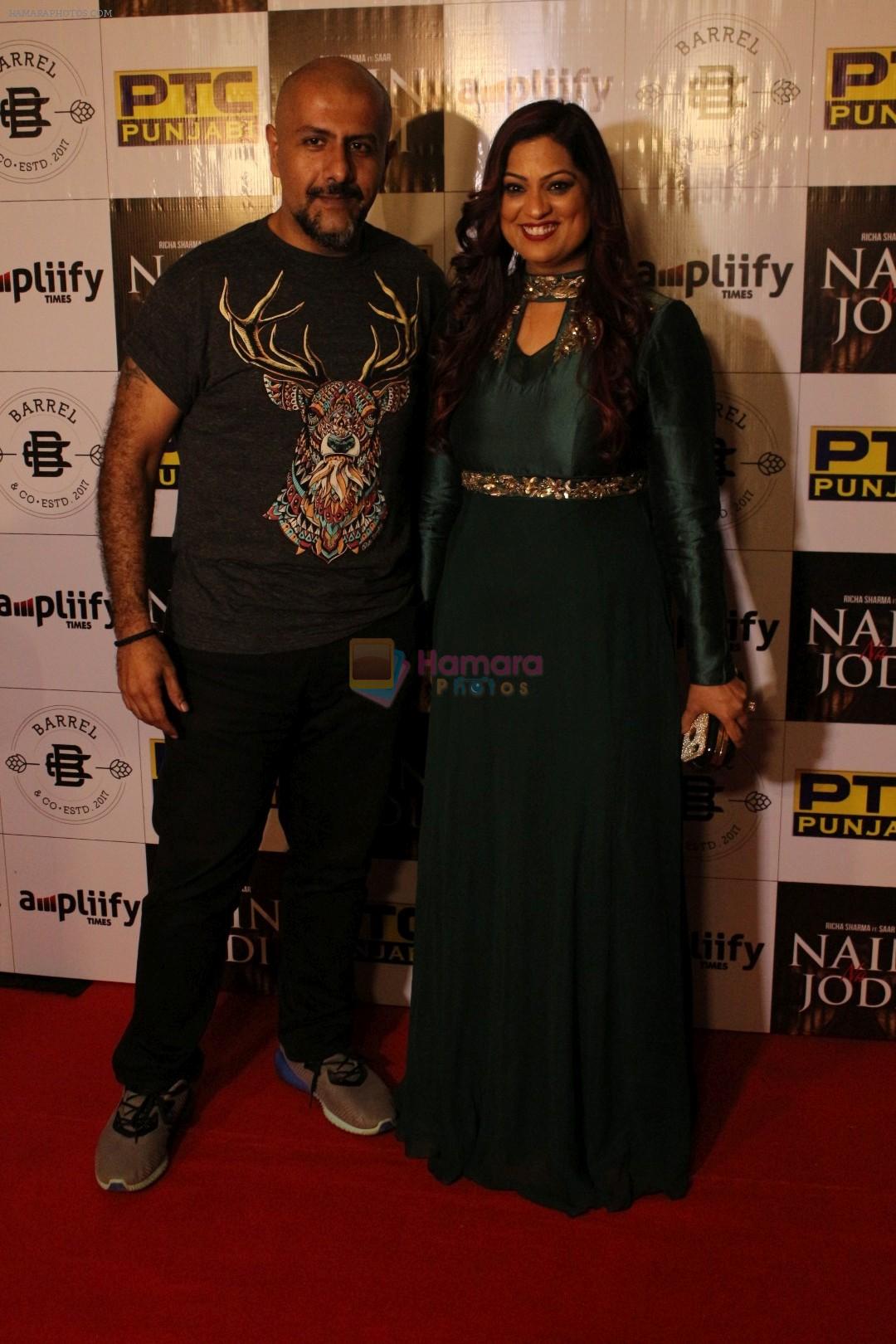 Vishal Dadlani, Richa Sharma at the Music Launch Of Nain Na Jodi on 25th Sept 2017