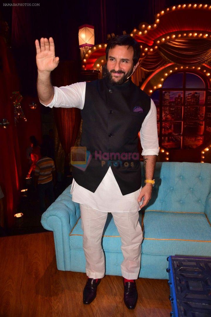 Saif Ali Khan On the Sets Of Drama Company For Promotion Of Film Chef on 27th Sept 2017