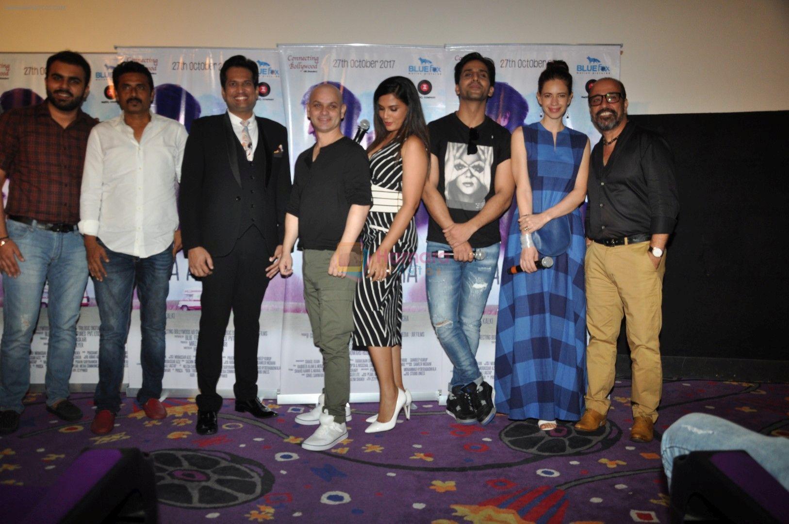 Kalki Koechlin, Richa Chadda, Arslan Goni at the Trailer Launch Of The Film Jia Aur Jia on 30th Sept 2017