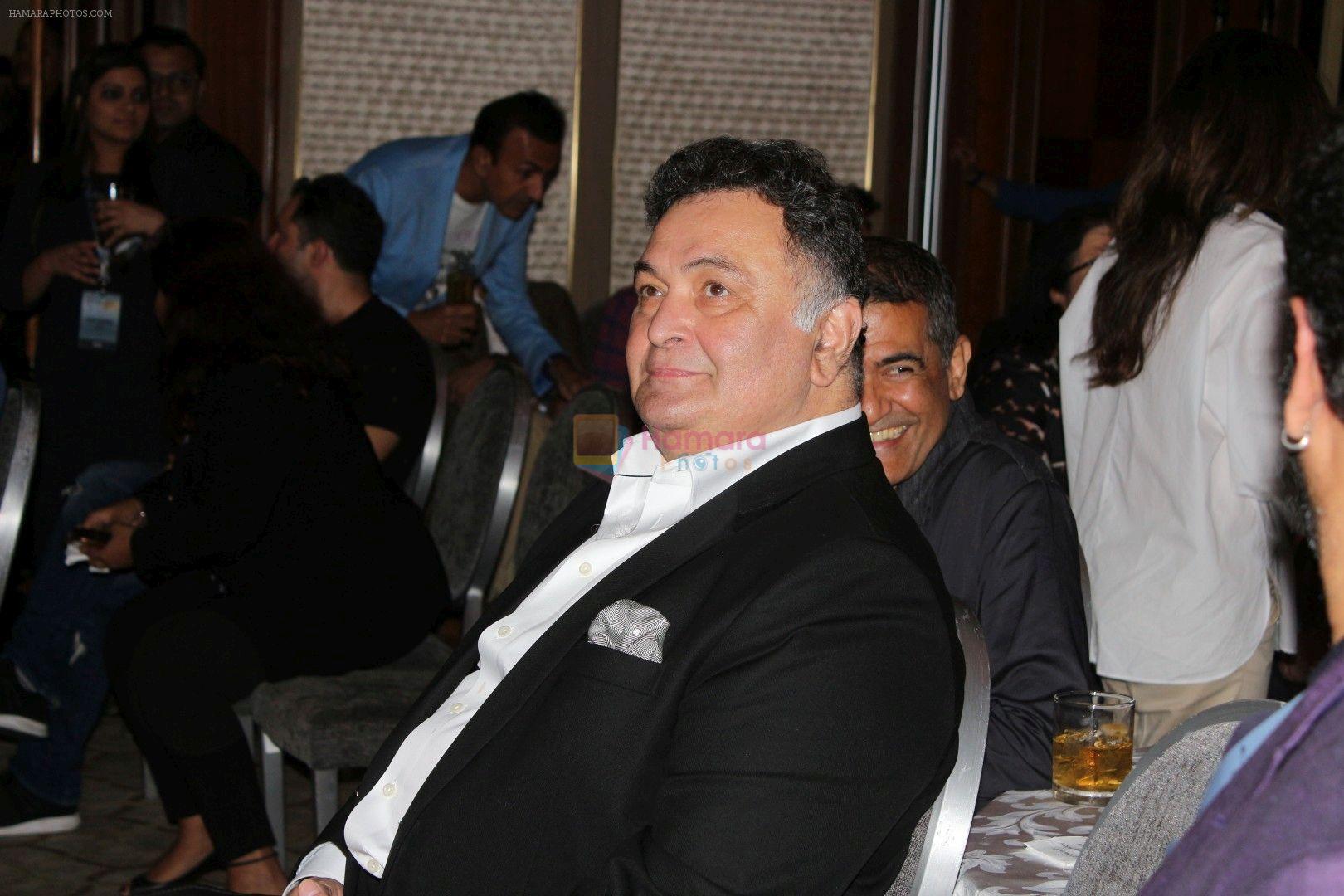 Rishi Kapoor at INCA ( Inidia Nightlife Convention Awards) on 2nd Oct 2017