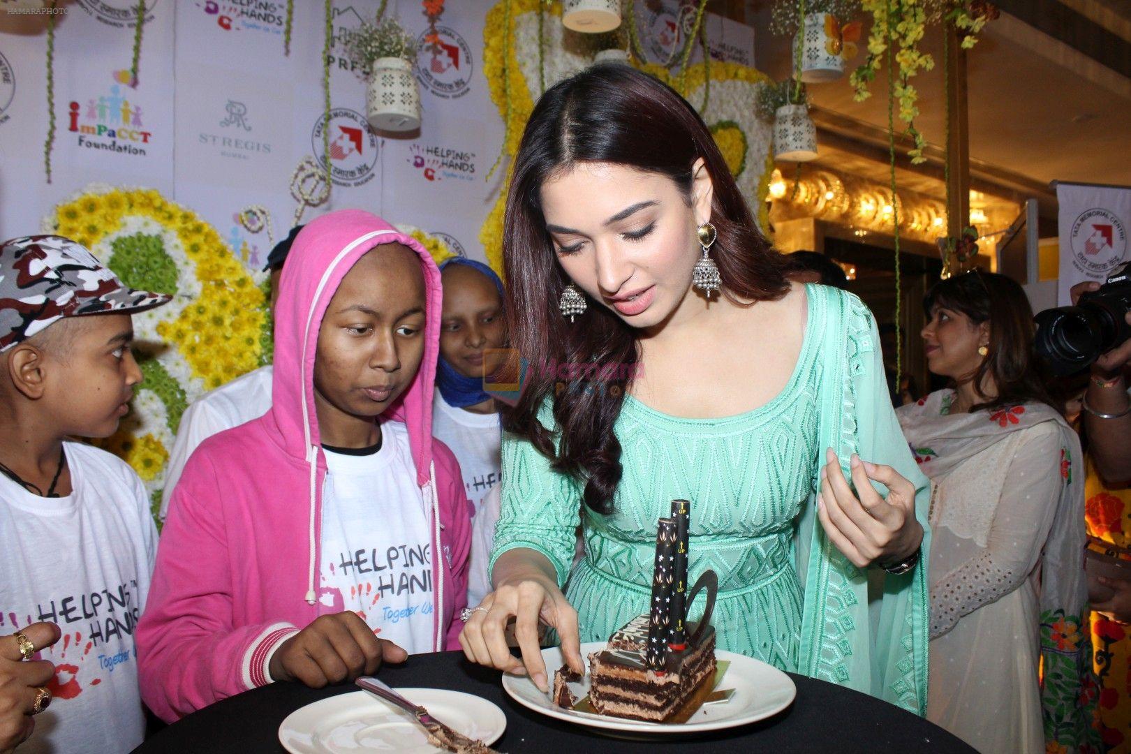 Tamannaah Bhatia Inaugurate Fundraiser Event For Cancer Suffering Kids on 3rd Oct 2017