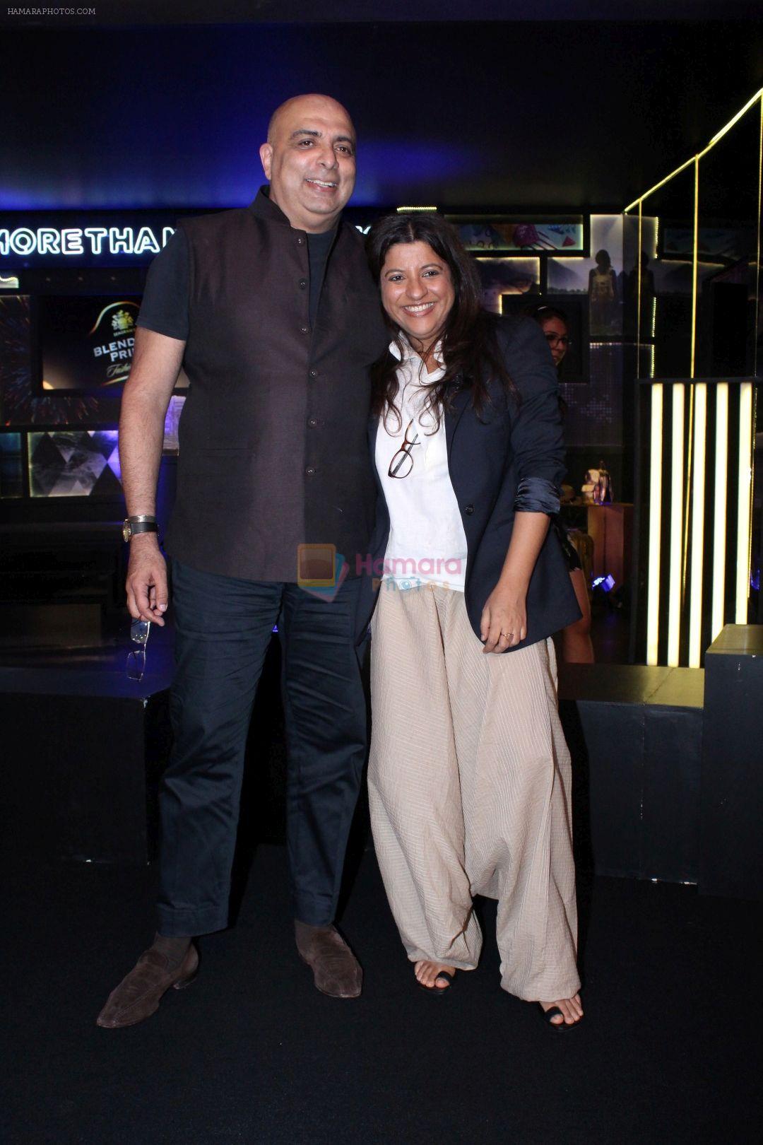Zoya Akhtar, Tarun Tahiliani at The Preview of Blenders Pride Fashion Tour 2017 on 5th Oct 2017