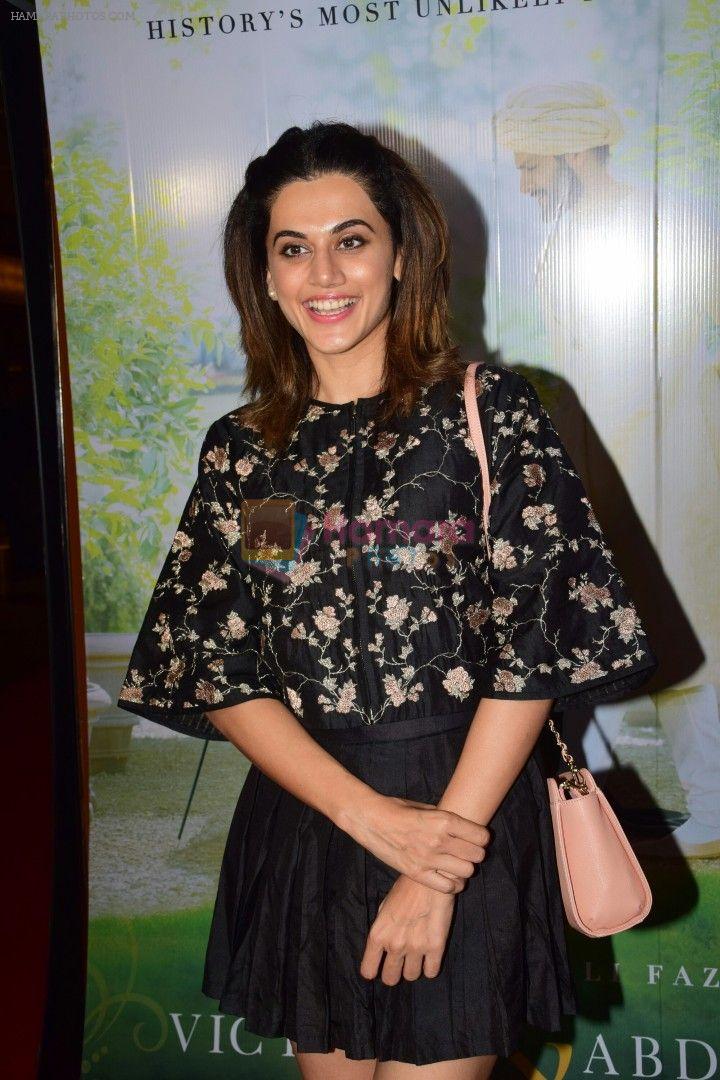 Taapsee Pannu at the Special Screening Of Victoria And Abdul on 6th Oct 2017