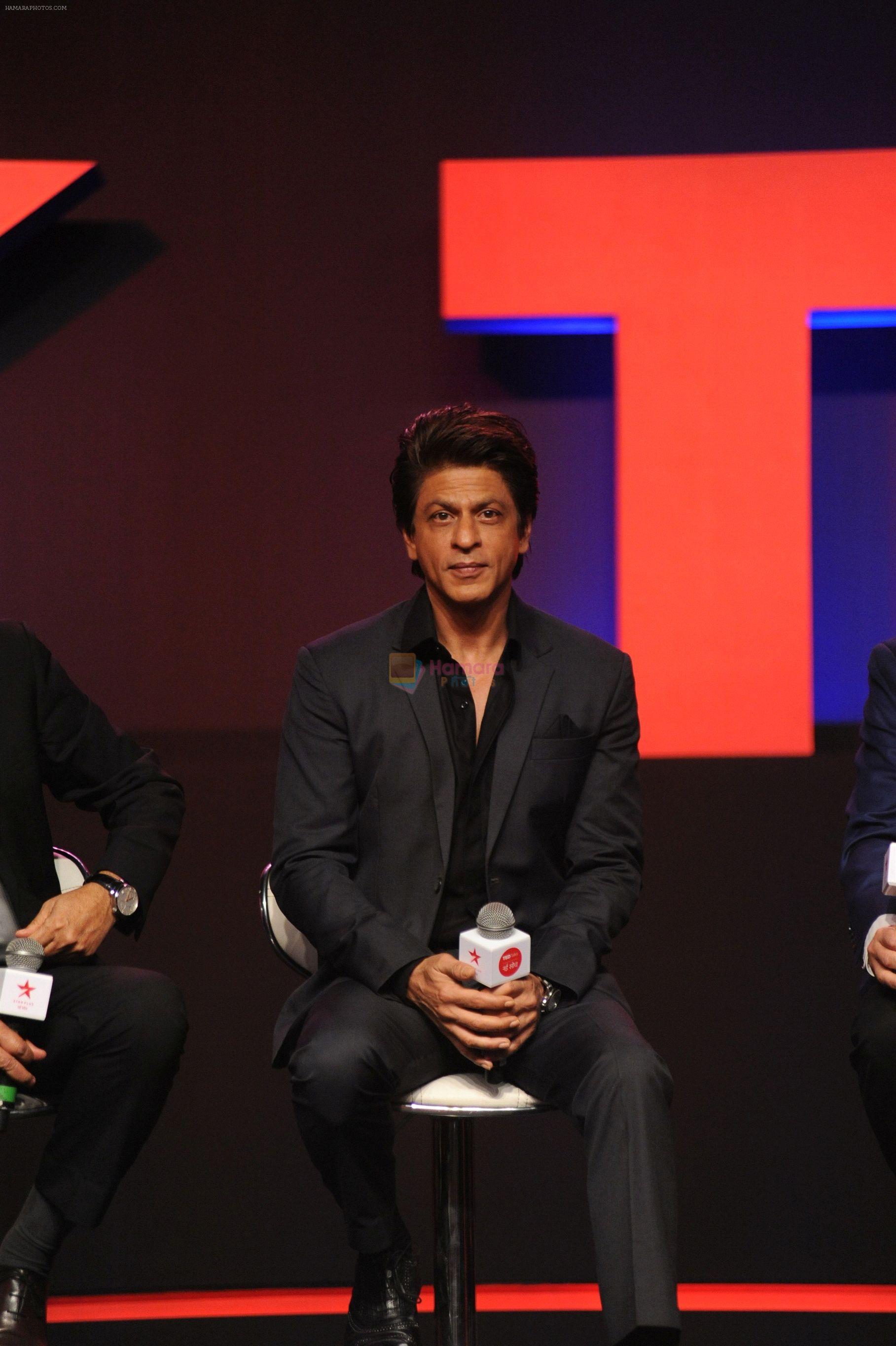Shah Rukh Khan at the Launch Of TED Talks India Nayi Soch on 6th Oct 2017