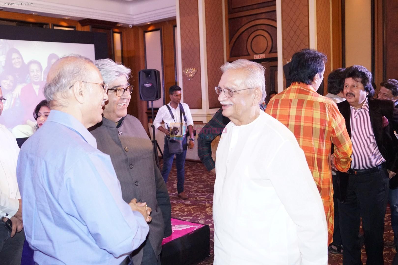 Gulzar at the Launch Of Bhupinder-Mitali Latest Maiden Album on 7th Oct 2017