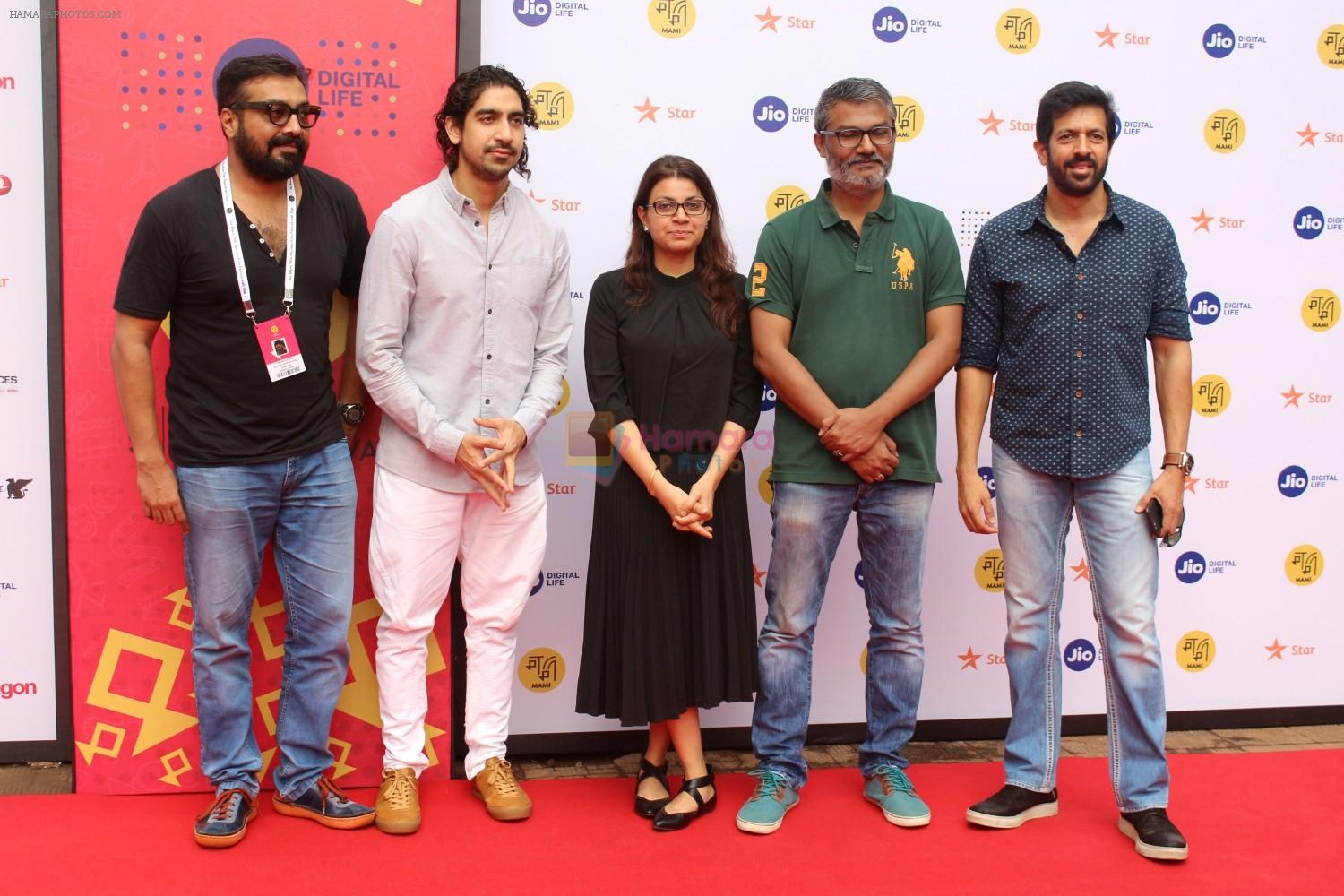 Kabir Khan, Anurag Kashyap, Ayan Mukerji, Alankrita Shrivastava, Nitesh Tiwari At Jio Mami Film Mela on 7th Oct 2017