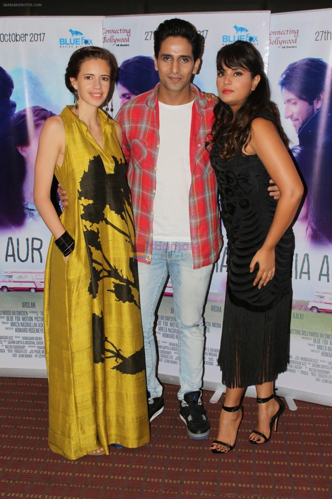 Kalki Koechlin, Richa Chadda & Arslan Goni At Promoting Their Film Jia Aur Jia on 12th Oct 2017