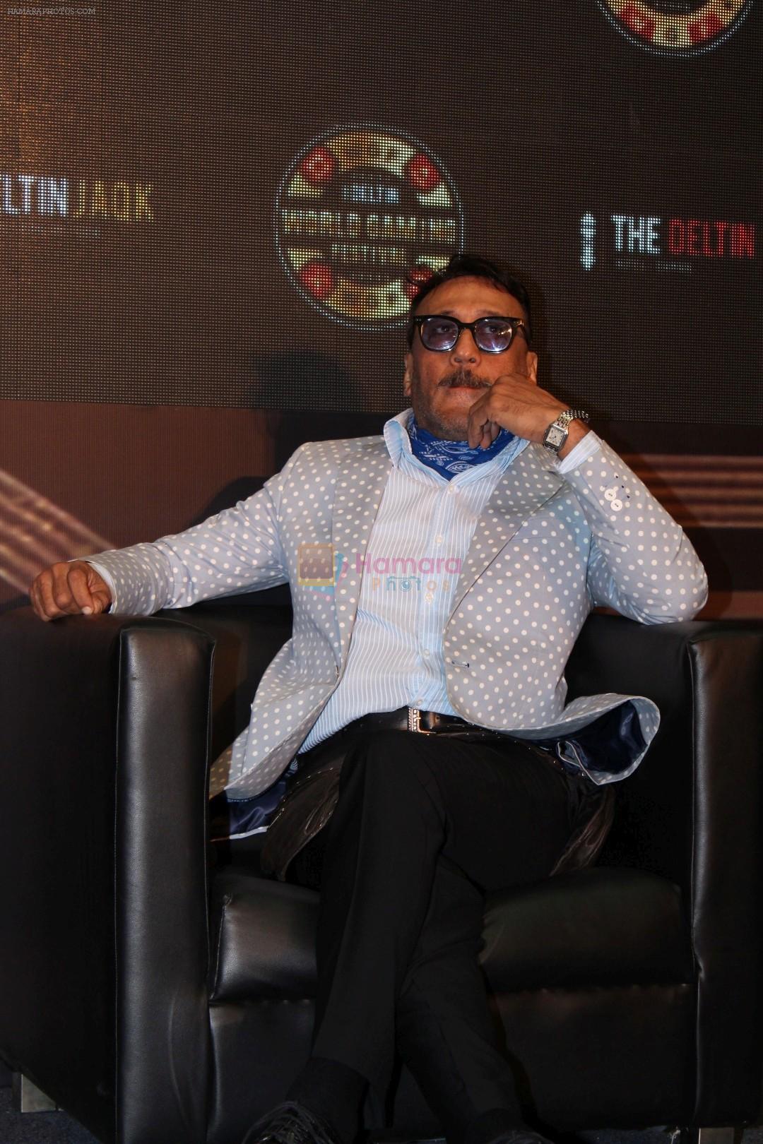 Jackie Shroff at the Launch Of Deltin World Gaming Festival on 11th Oct 2017